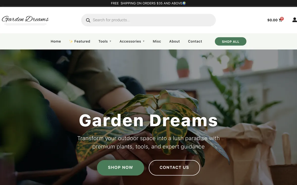 Garden Dreams screenshot