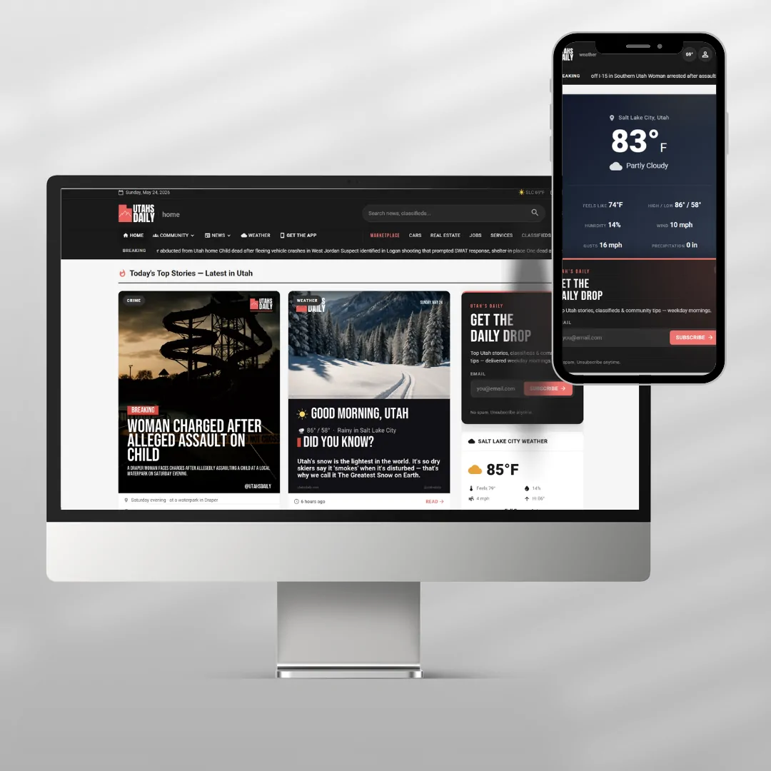 Utah’s Daily website